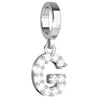 Pendentif Rebecca Femme My World Alphabet in Bronze Zirconia BWMPBG57